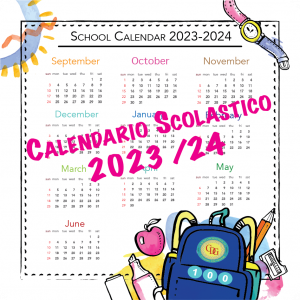 Calendario Scolastico 2023/24